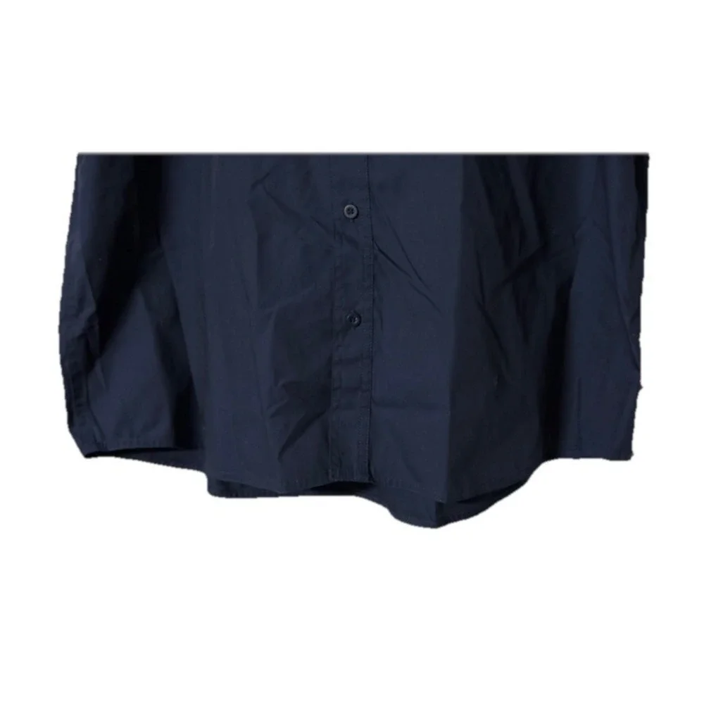 NWT CQR Gear Tactical Series Mens Short Sleeve Navy Blue Button Up Shirt 2XL